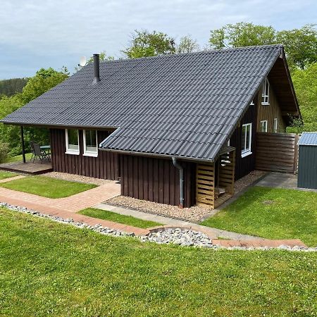 Extertal-Ferienpark - Premium-Ferienhaus Sonnenhuegel #36 Villa Esterno foto